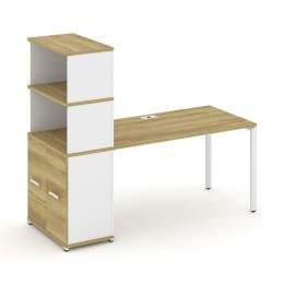 Стол рабочий Concept CN.SP-231 Металл белый